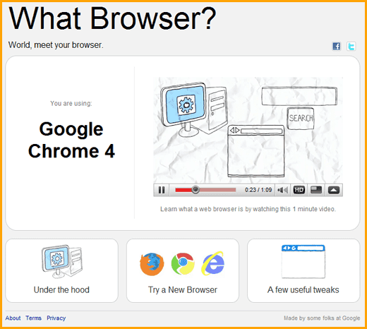 What is a web browser?