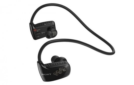 sony-walkman-nwz-w260-waterproof-mp3 New waterproof Sony Walkman mp3 built into headphones