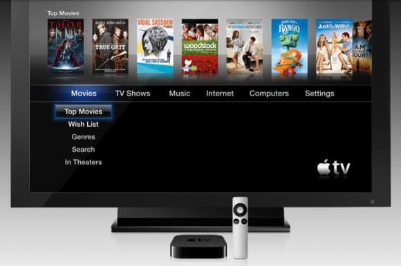 Apple-TV Apple TV screen display