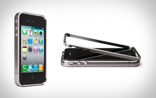 iPhone case made out of strong titanium