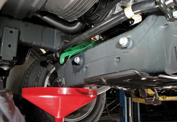 forma a funnel - flexible draining tool for changing oil in hard to reach places