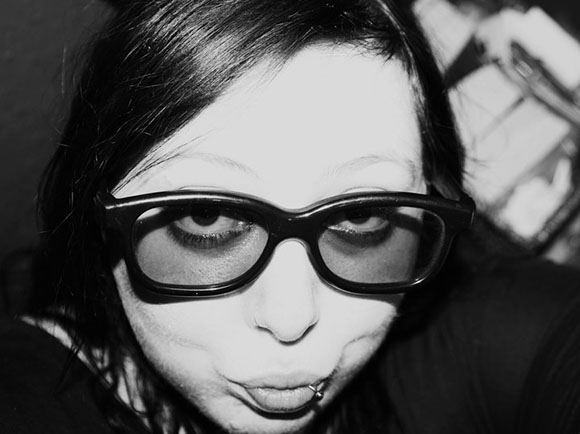 geek chic woman
