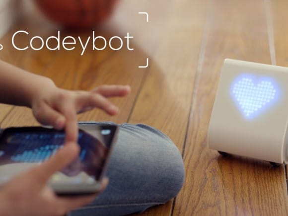Post image for Codeybot – Small Robot Teaches You Coding Language