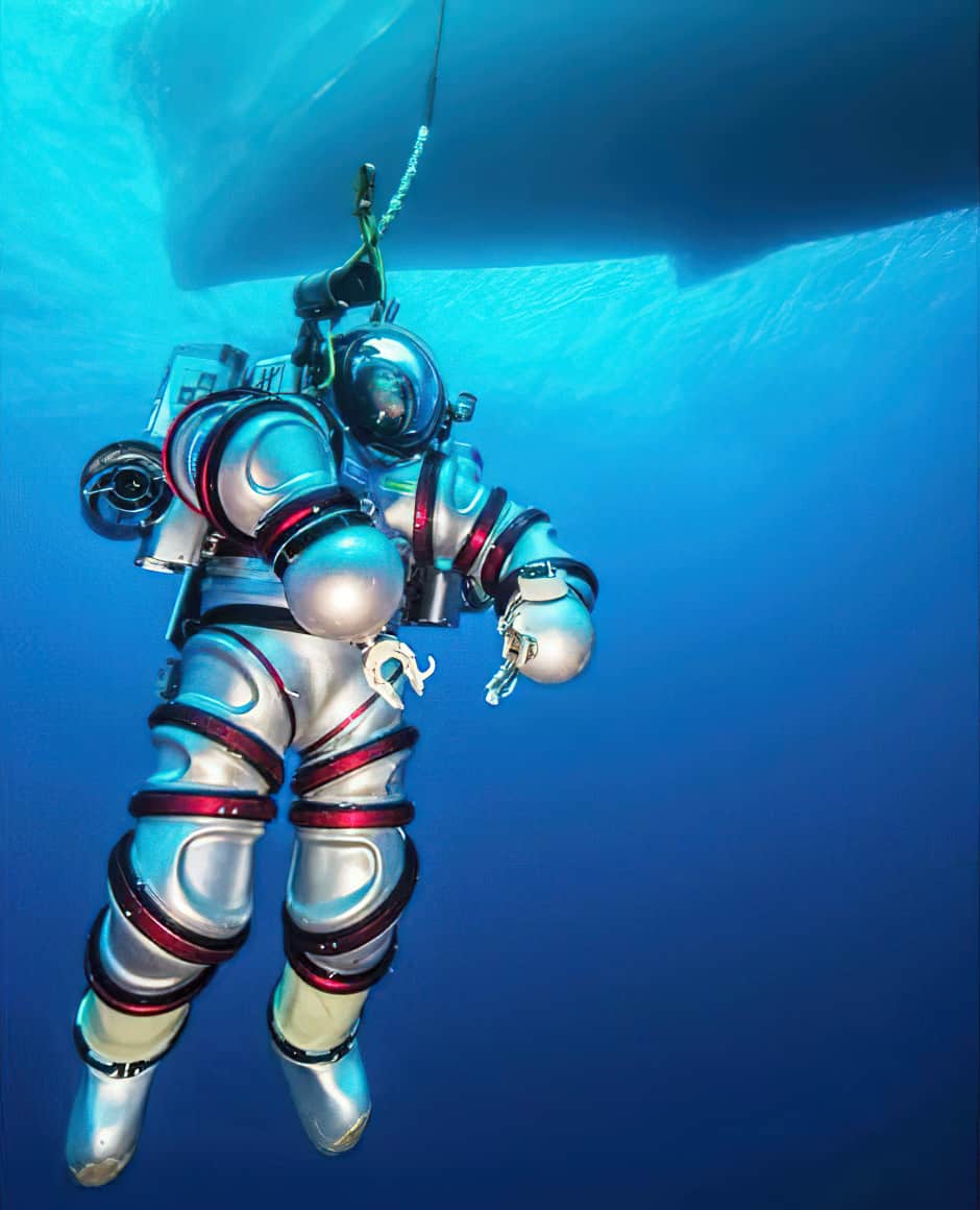 Nuytco Research Exosuit Self Propelled Aquanaut Suit ocean