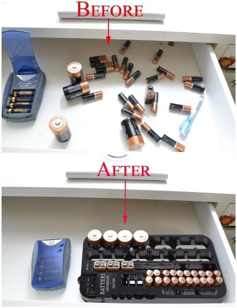 Ohuhu Battery Organizer 1