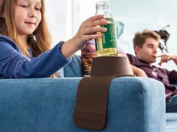 Post image for Couch Coaster Weighted Drink Holder
