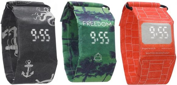 Post image for CAJISO – Digital Wrist Watch Made From Paper
