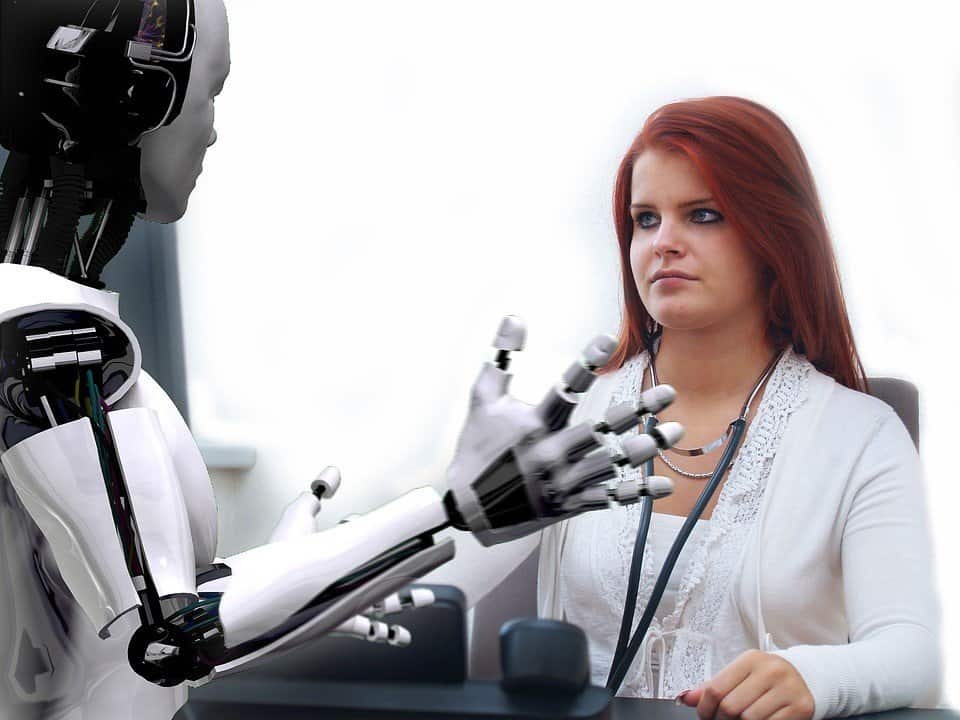 Medical Robot AI VR