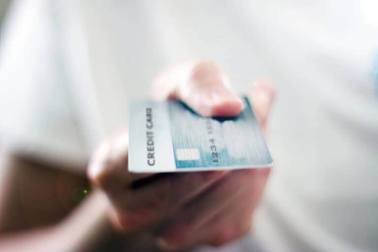 holding out credit card