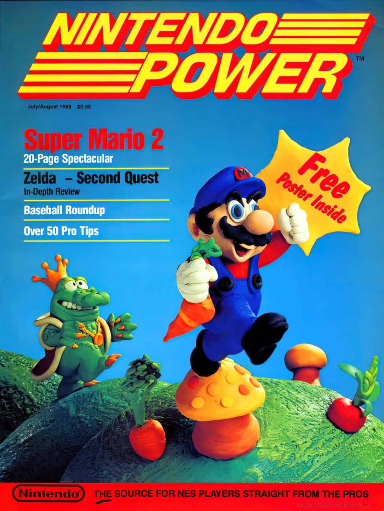 nintendo power posters of old