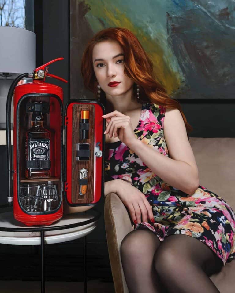 Fire Extinguisher Mini Bar