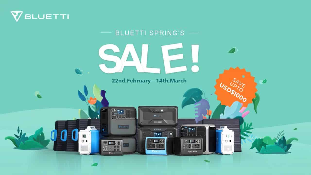 bluetti spring sale