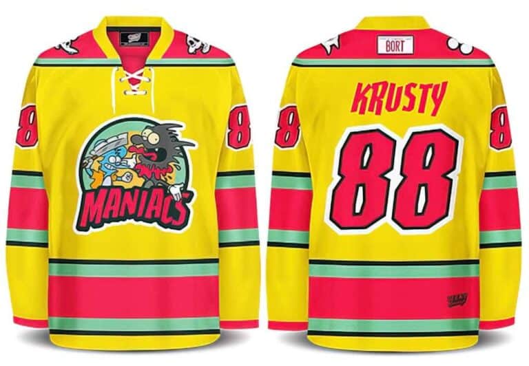 itchy and scratchy geek jersey