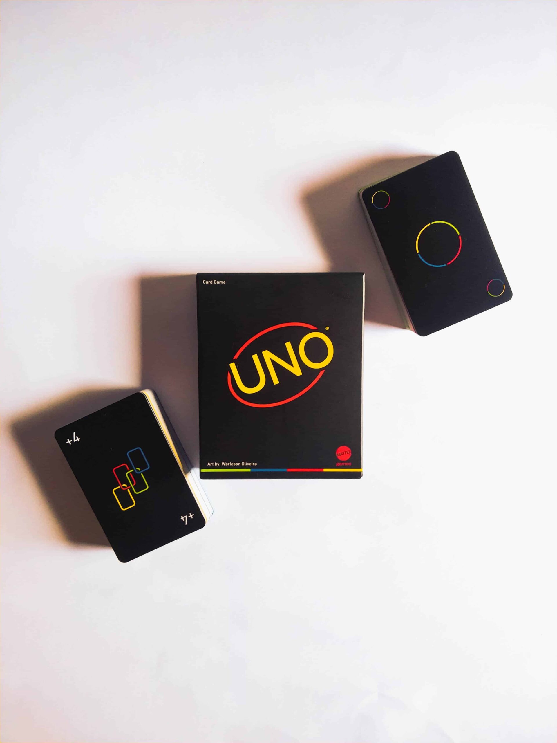 UNO MINIMALISTA, Mattel, Black