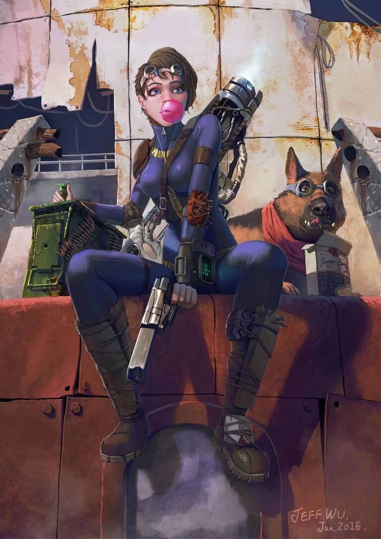 fallout vault girl