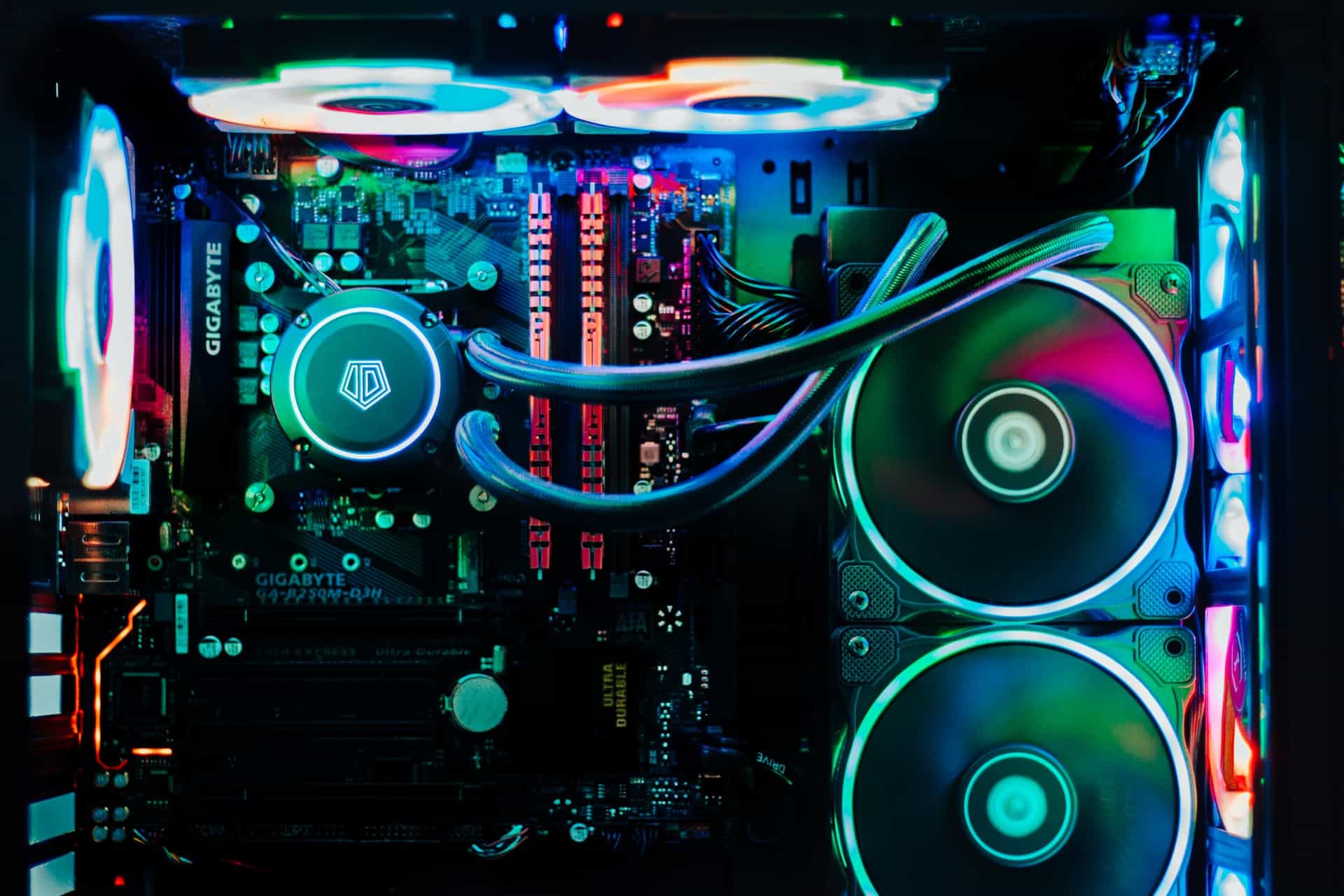 How Long Do Gaming PCs Last? Everything You Need to Know About PC Lifespans 3 rgb lights inside computer case