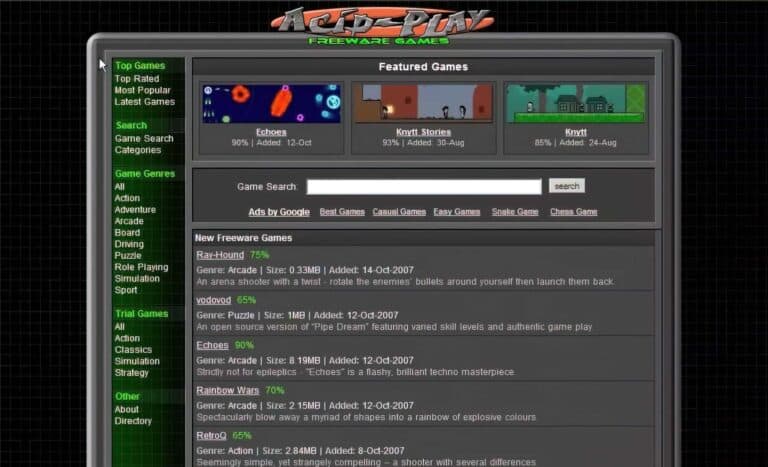acidplay website