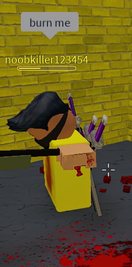 Danganronpa characters as cursed roblox memes