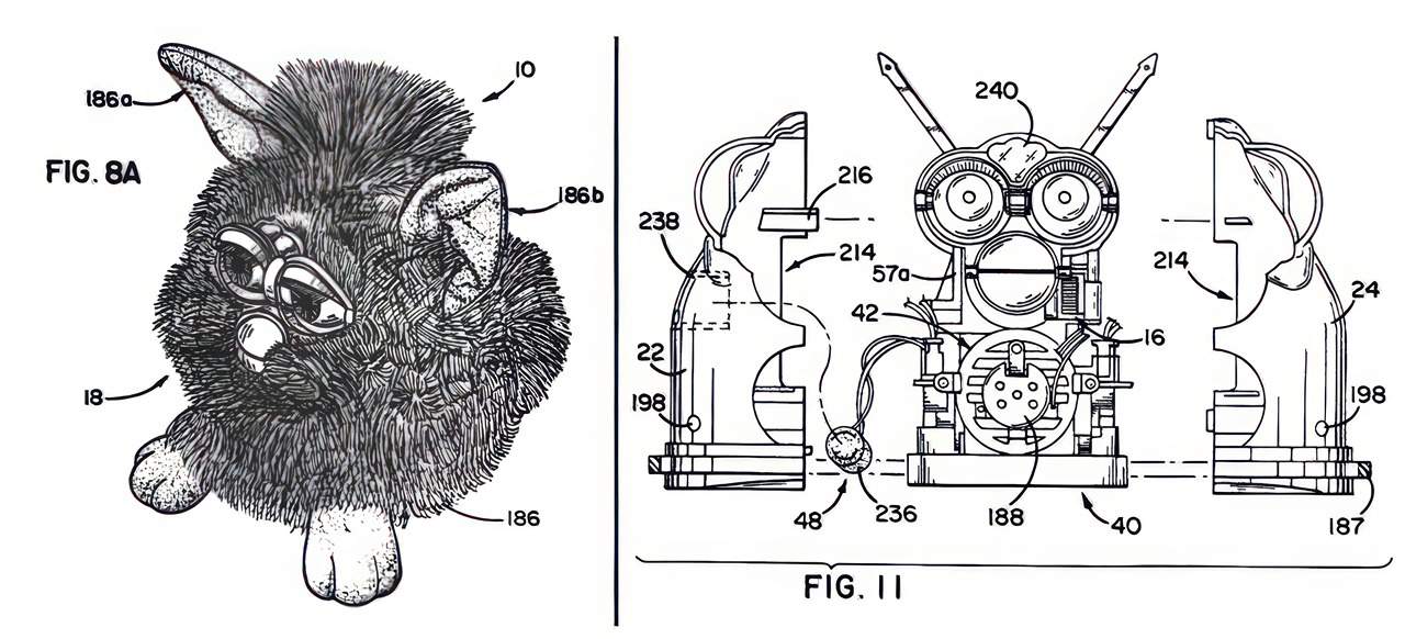 What is a Furby? A Brief History of a Pop Culture Phenomenon 4 furby patent image-