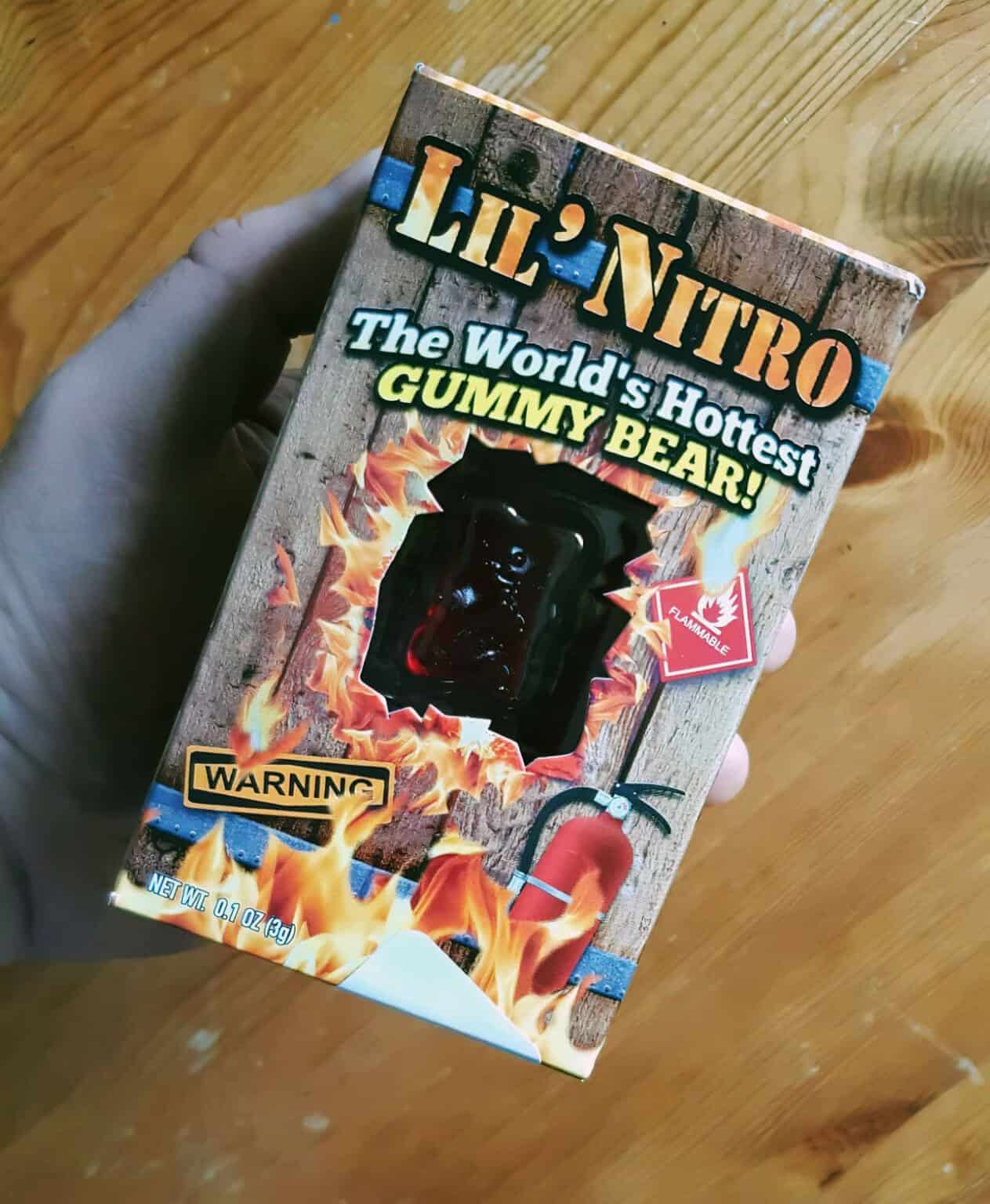 The World's Hottest Gummy Bear Lil Nitro is A DoNotEat Challenge