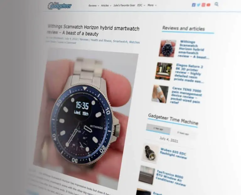 the gadgeteer website