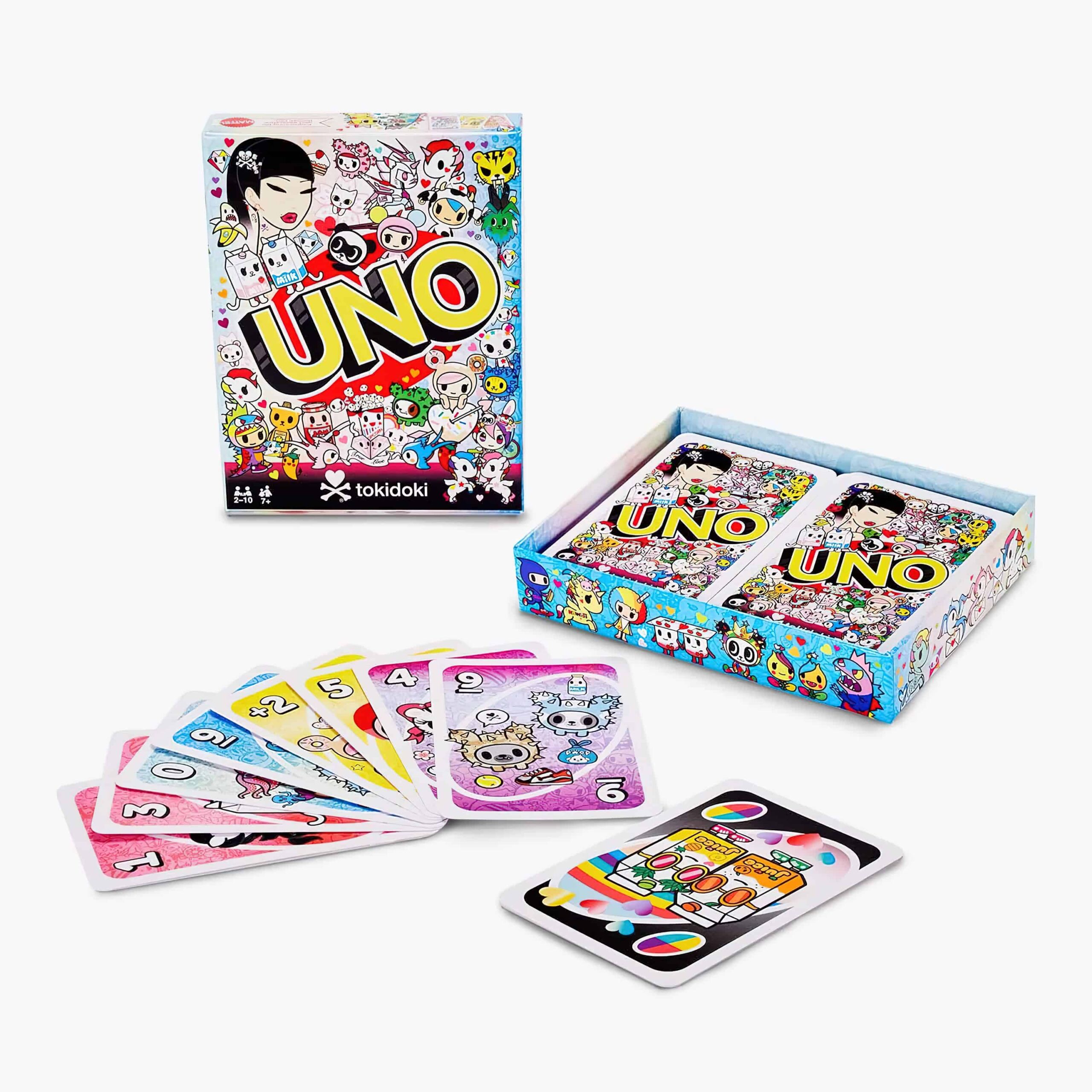 The New UNO Cards: A Comprehensive Guide to Wild New Rules and Games 2 tokidoki UNO Card Game scaled