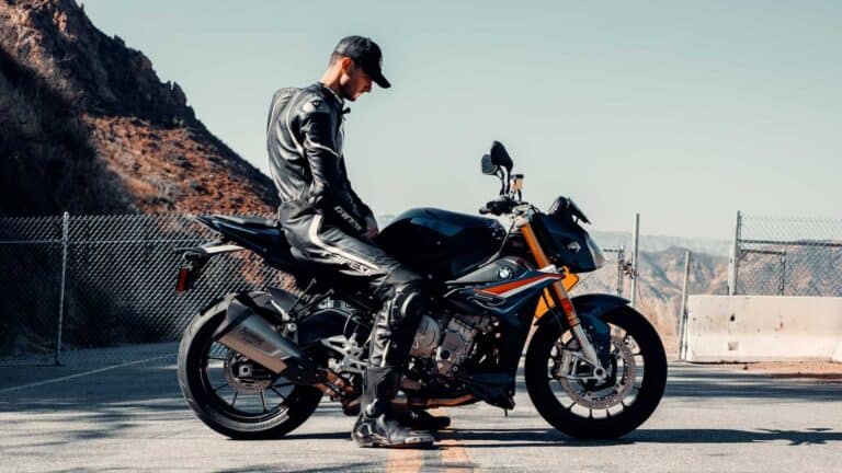 motorcycle rider sports bike