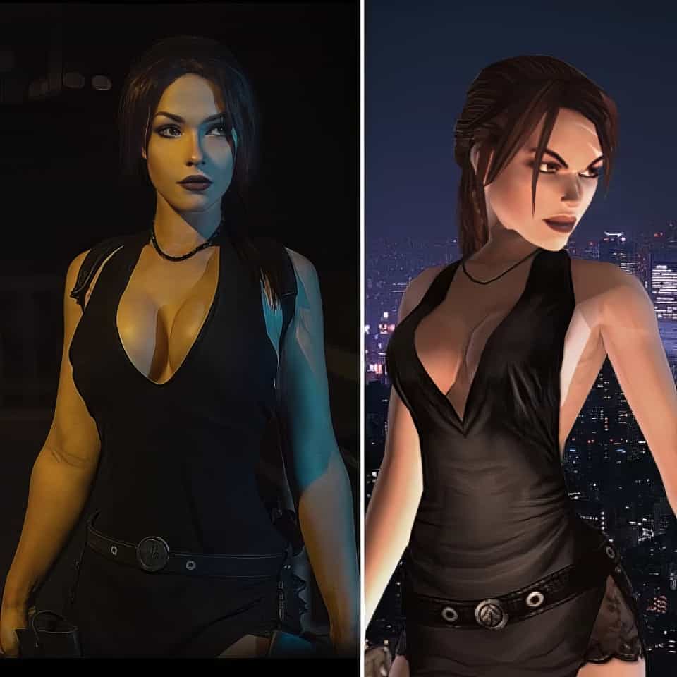 Lara Croft from Tomb Raider Legend cosplay