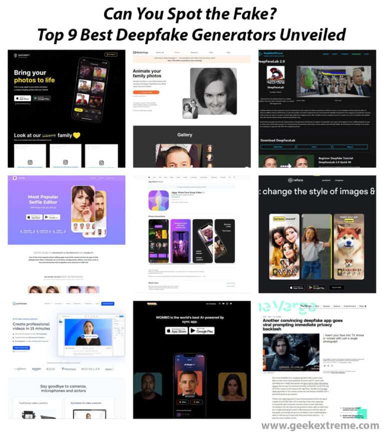 Best Deepfake Generators