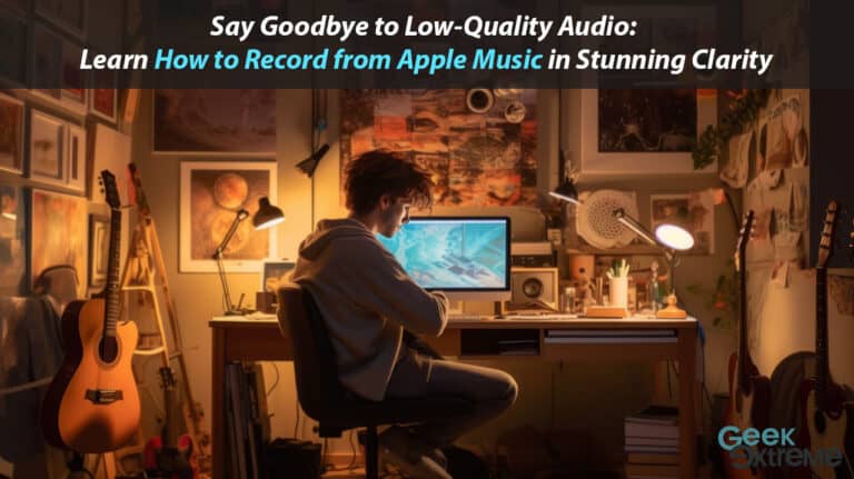 How To Record From Apple Music Service