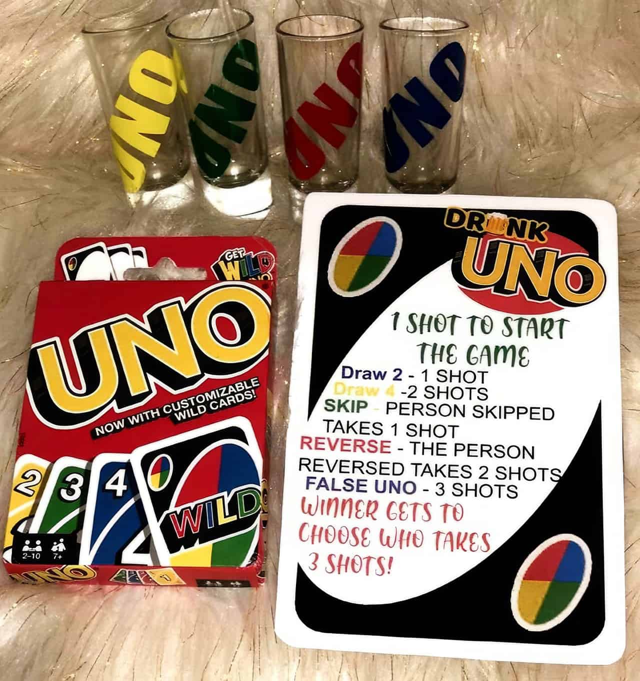 Drunk Uno: How To Play Uno Drinking Card Games [+Rules]