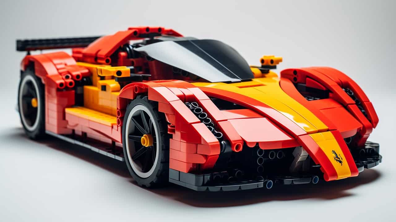 How to Make a Lego Car: Step-by-Step Guide to Building Awesome Lego Cars 7 red lego sports car