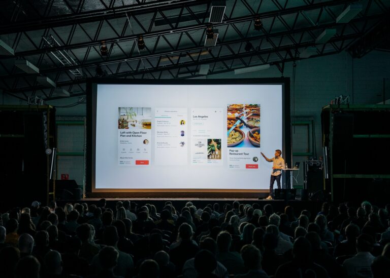 presentation at event