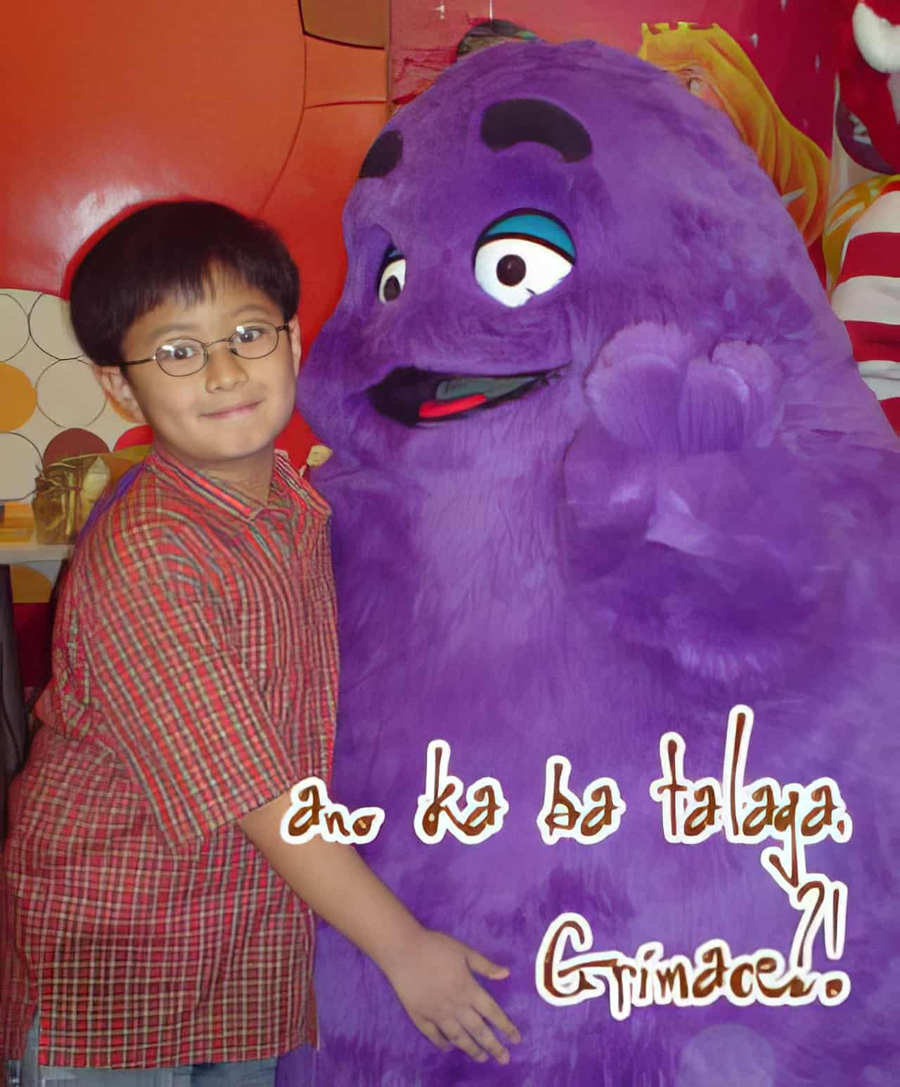 Creepy Grimace Pictures: Unraveling the Unsettling Mysteries of McDonald's Iconic Mascot 6 creepy grimace hug