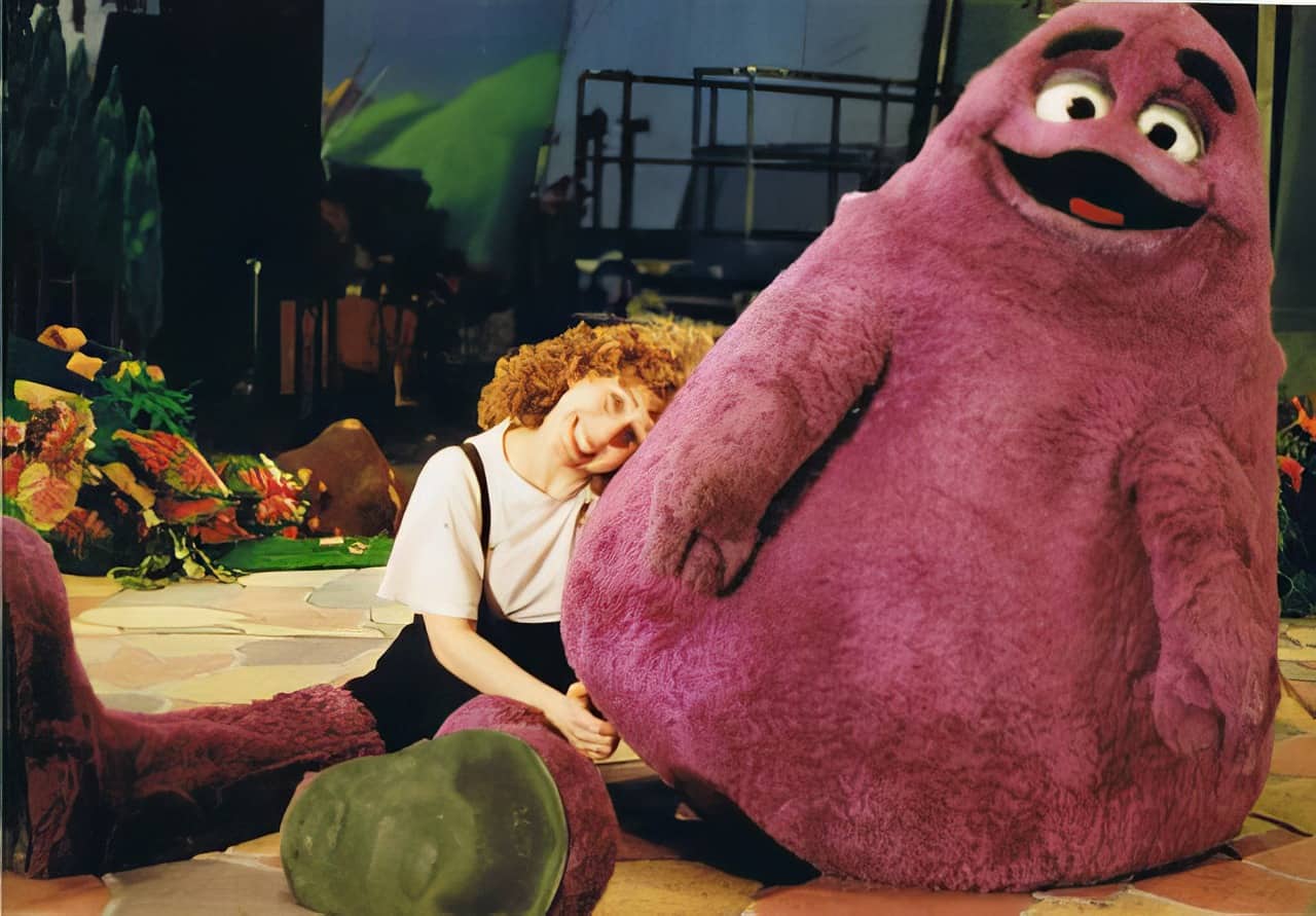 Creepy Grimace Pictures: Unraveling the Unsettling Mysteries of McDonald's Iconic Mascot 11 creepy grimace sitting