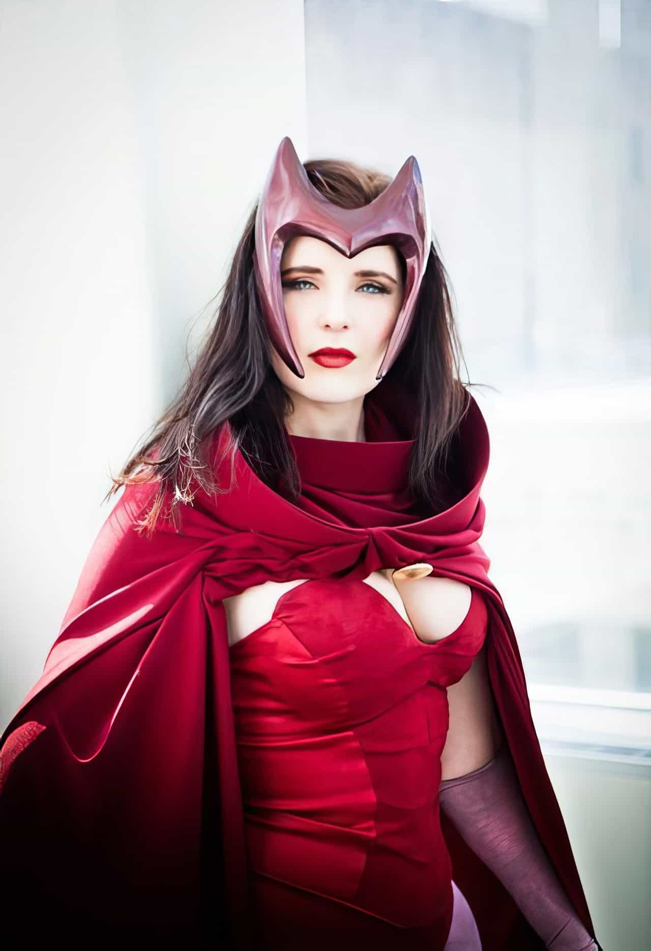 Cosplay babes. Косплей на любимого персонажа. Scarlet Witch foto.