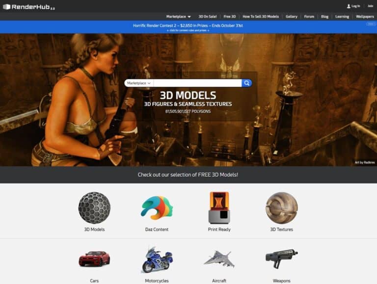renderhub website