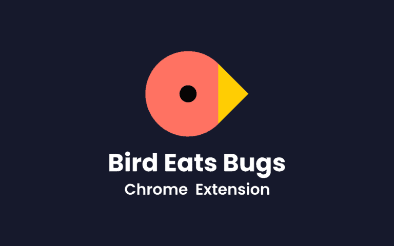 bird eats bugs chrome extension