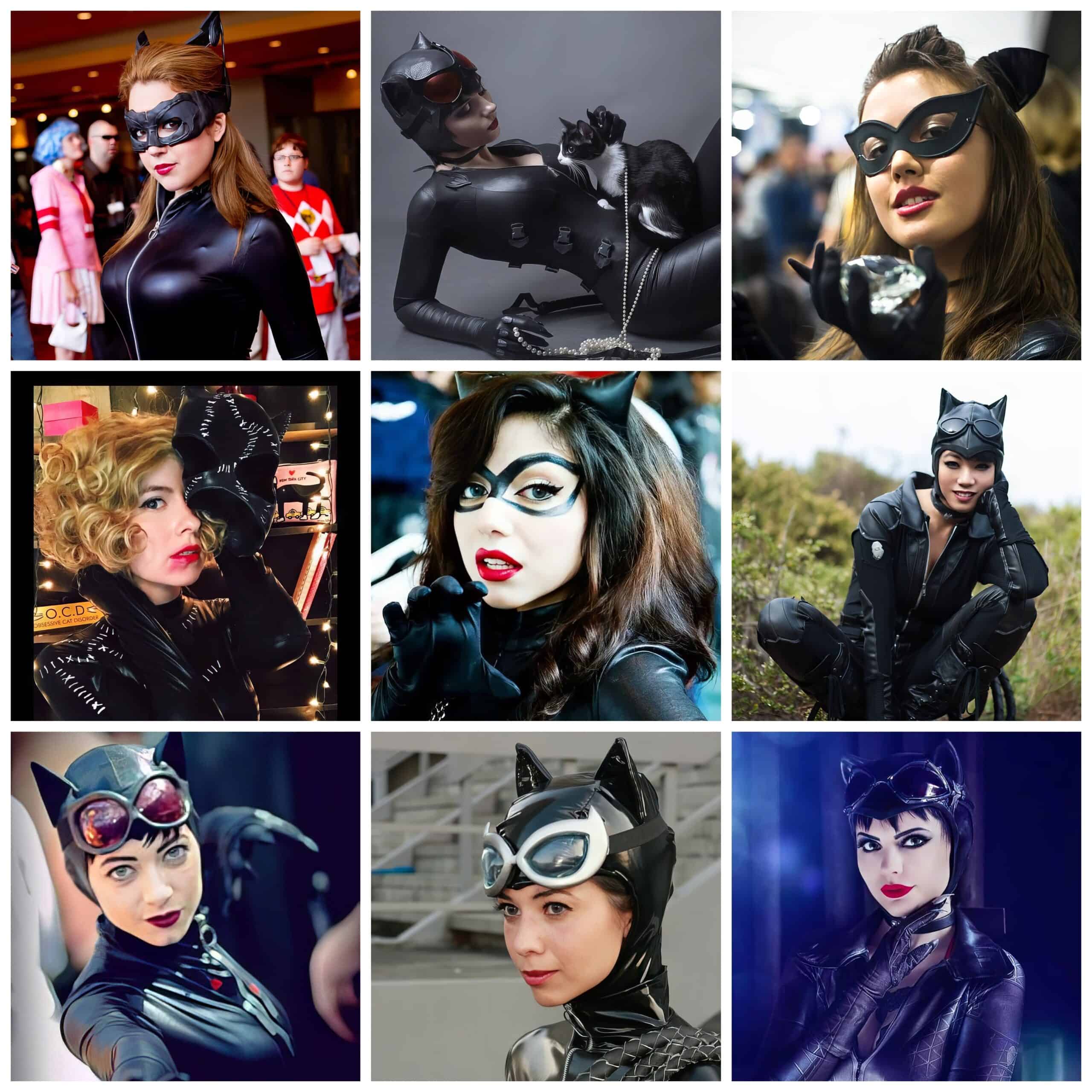 Catwoman Costume Women, Catwoman Bodysuit, Festival Bodysuit