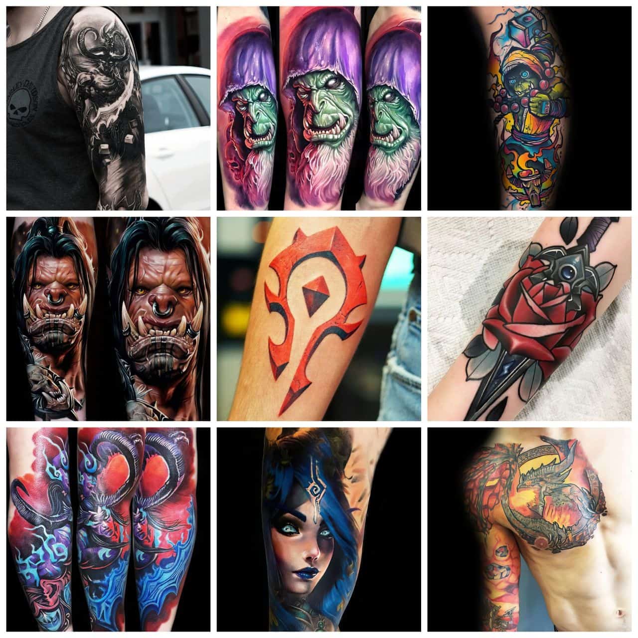 Wicked Armor Tattoos
