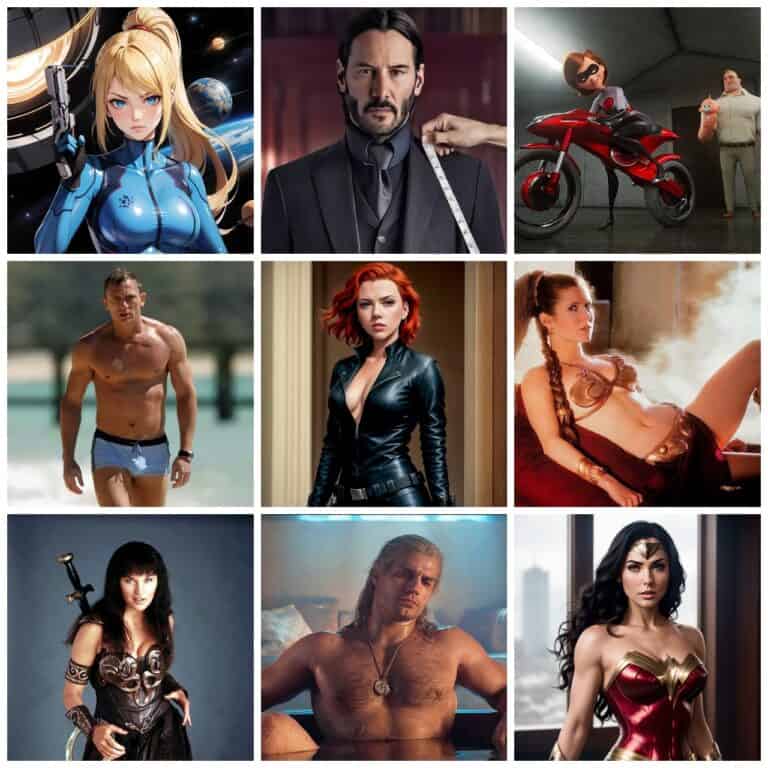 Hottest Fictional Characters