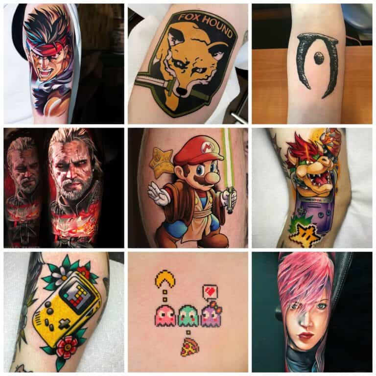Gamer Tattoo Ideas
