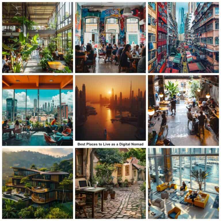 Best Places to Live as a Digital Nomad