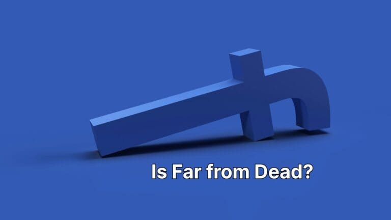 is facebook dead