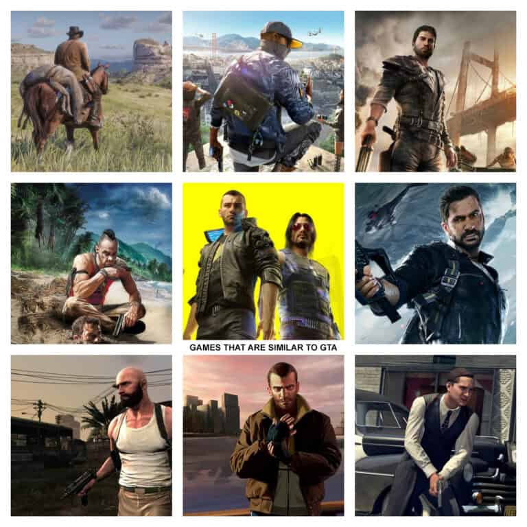 Games That Are Similar to GTA