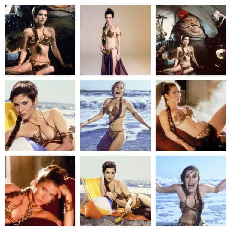 Star Wars Princess Leia Metal Bikini