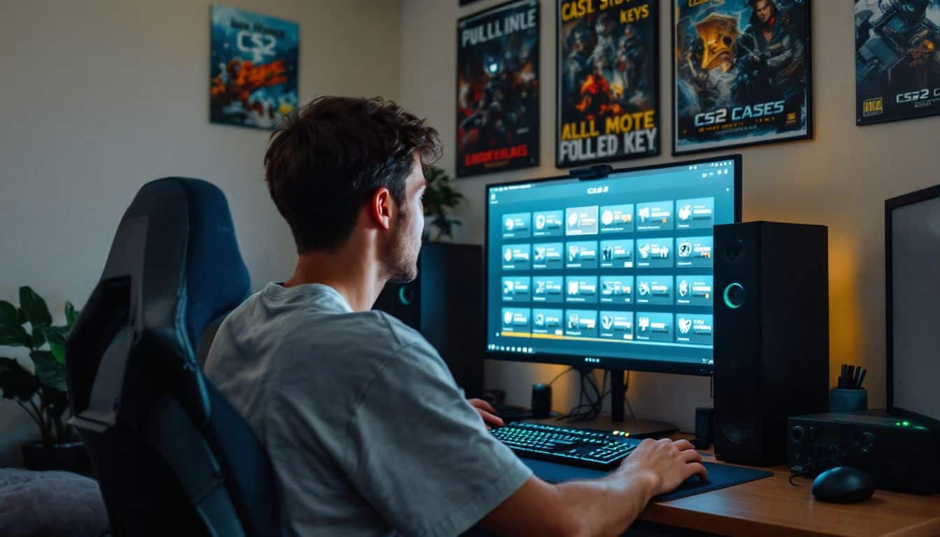 A person in their 20s immersed in gaming in a cozy bedroom environment. A person in their 20s immersed in gaming in a cozy bedroom environment.