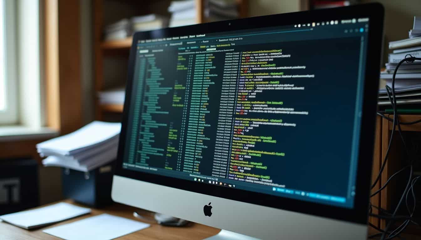 A computer screen displaying log messages being organized with Grok patterns.