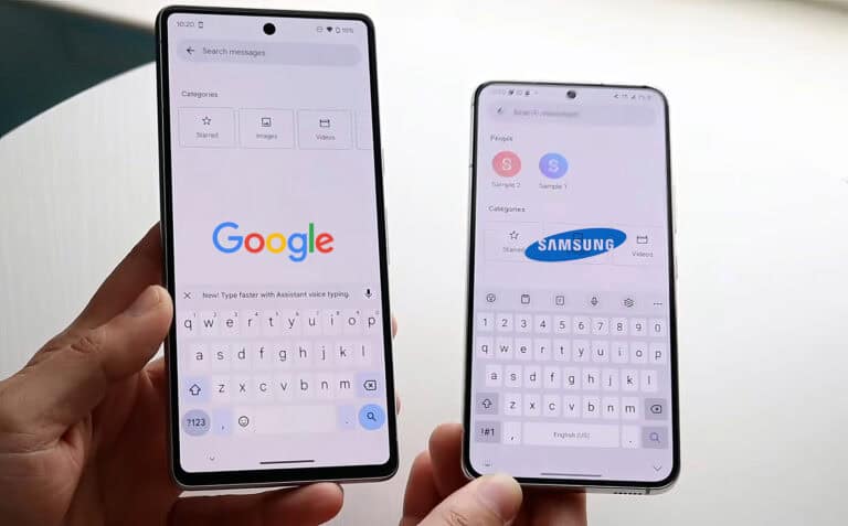 Gboard vs Samsung Keyboard 1 1