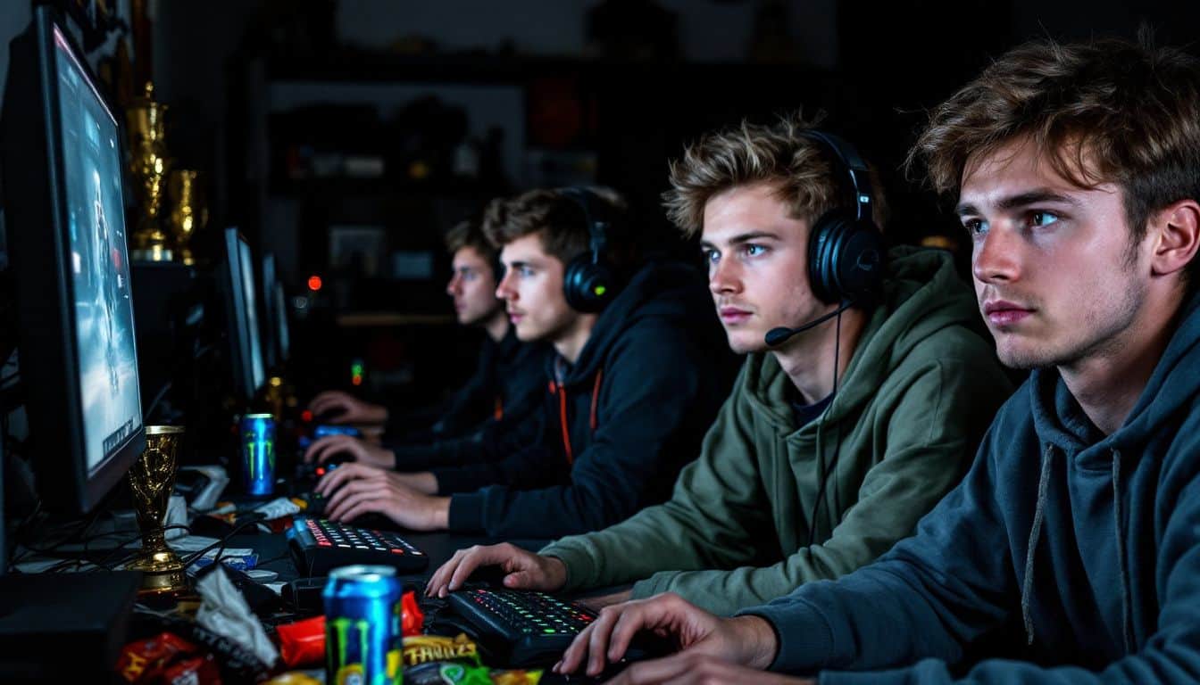 12 Different Types of Gamers You Need to Know 4 competitive gamers 360641315